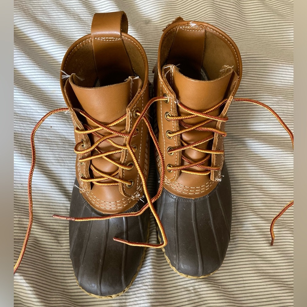 Brown L.L. Bean Duck Boots